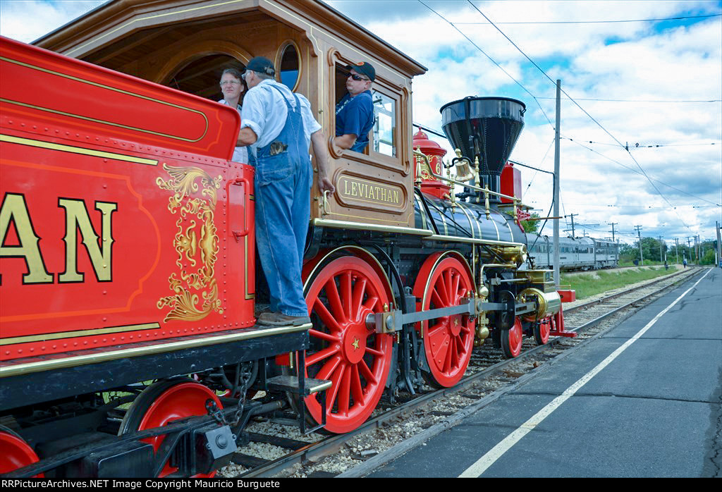 CPRR Leviathan Steam Locomotive